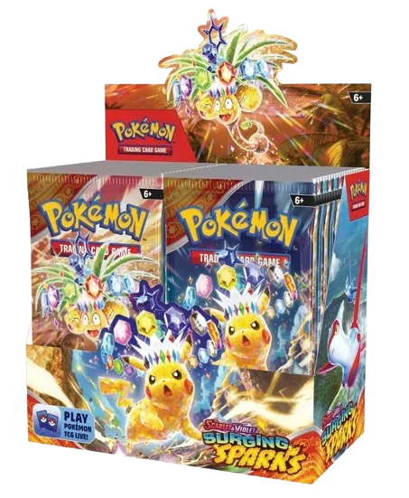 Surging Sparks Booster Box - Zombe TCG